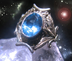 HAUNTED ANTIQUE RING MERLIN MAKES IT POSSIBLE HIGHEST LIGHT  EXTREME MAGICK - £230.52 GBP