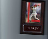J.D. DREW PLAQUE BASEBALL ST LOUIS CARDINALS MLB   C - £0.00 GBP