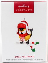 Hallmark  Cozy Critter Series 8th - Yellow Bird Red Hat  Keepsake Orname... - $15.83