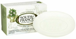 South Of France Milled Bar Soap, Gardenia, 6 Ounce - £9.11 GBP