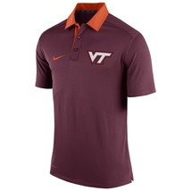 Virginia Tech Hokie Polo SHIRT- Nike Elite Coaches POLO-ALL SIZES-NWT-$75 Retail - £31.96 GBP
