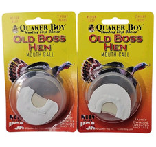 Quaker Boy Old Hen Boss Mouth Turkey Call Combo Brand Lot Of 2 New - $12.86