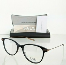 Brand New Authentic SALT Eyeglasses Anela BK Black 50mm Frame - £84.24 GBP