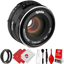 Opteka 50mm f/2.0 Lens + Kit for Olympus OM-D E-M10 E-M5 E-M1 PEN PL7 PL... - £133.39 GBP