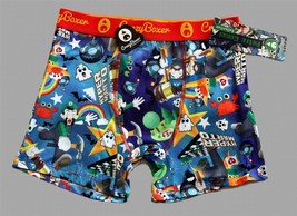 Crazy Boxer Retro Gamer Hyper Marto Bright Colorful Boxer Briefs NWT Mns... - $15.29