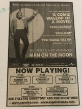 Man On The Moon Movie Print Ad Jim Carrey Danny Devito TPA10 - £4.64 GBP