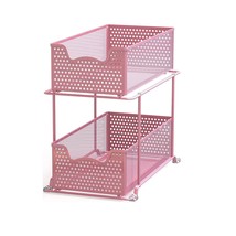 Simple Houseware 2 Tier Sliding Cabinet Basket Organizer Drawer - £48.61 GBP