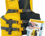 COLEMAN STERNS YELLO WATER SPORT LIFE VEST JACKET-YOUTH(50-90LBS) MADE I... - $35.63