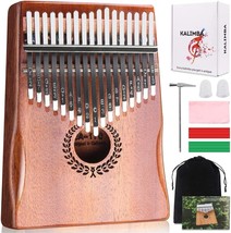 HONHAND Kalimba 17 Keys Thumb Piano, Easy to Learn Portable Musical Inst... - £31.38 GBP