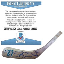 Jeremy Roenick San Jose Sharks Auto Hockey Stick Blade Beckett Autograph Proof - £119.73 GBP