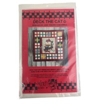 Deck the Cat Quilt Pattern Jane Tenorio-Coscarelli 38” x 38” Craft Crafting - £6.25 GBP