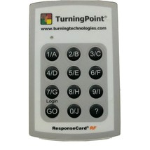 Turning Technologies Response Card Clicker Remote RCRF-01 Tested Works - $8.66