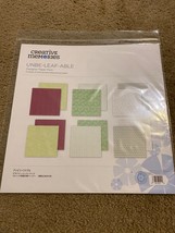 Creative Memories " unve-leaf-able"  12x12 Paper (12 sheets, double-sided) - NEW - $7.70