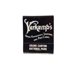 Vintage Matchbook Kerkamp's Souvenirs Grand Canyon AZ Full Unstruck Adve... - $10.40