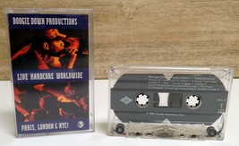 Live Hardcore Worldwide- Boogie Down Productions Cassette Tape 012414142542 - £9.30 GBP