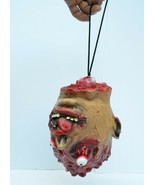 Life Size Halloween Props Scary Walking Dead Zombie Rotten Hanging Head - $36.60 CAD