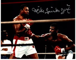 Michael Spinks signed Boxing Collage 8x10 Photo Jinx- JSA (vs Larry Holmes) - £23.94 GBP