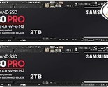Samsung MZ-V8P2T0B/AM 980 PRO PCIe 4.0 NVMe SSD 2TB - (2-Pack) - $646.99