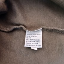 Polo Ralph Lauren Men's Brown Cotton Polo Shirt Long Sleeve Size XL image 5