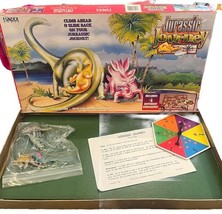 NEW Fundex 1993 Jurassic Journey Dinosaur Board Game Kids Raptor T-Rex A... - $39.40