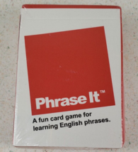 Phrase It English  Phrases Learning Card Game for Teaching Classroom  or... - $36.12