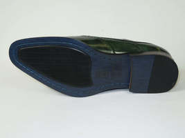 Men's Giovanni Shoes High Quality Leather Wing Tip Derby LINCOLN Green image 8