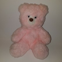 VTG Prestige Toy Corp Pink Teddy Bear Plush 11&quot; Lovey Stuffed Animal Toy... - £19.38 GBP