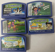 Lot of 5 Leapster Leapfrog Games - £15.48 GBP