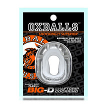 Oxballs Big-D Shaft Grip Cockring Clear - £28.27 GBP