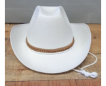 Forum Novelties Faux Suede Adult Cowboy Costume Hat, WHITE - One Size - $14.97