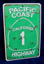 Pacific Coast Highway - *Us Made* Embossed Sign - Man Cave Garage Bar Wall Decor - £12.38 GBP