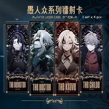Genshin Impact ~ Fatui Laser Bookmark Card Set (4 Pieces) ~ Gaming Merch... - $8.58
