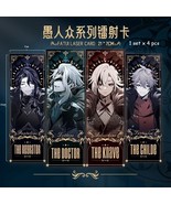 Genshin Impact ~ Fatui Laser Bookmark Card Set (4 Pieces) ~ Gaming Merch... - $161.91 MXN