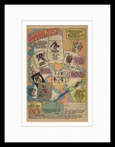 1979 Marvel Comics Merchandise Framed 11x14 ORIGINAL Vintage Advertisement - £31.84 GBP