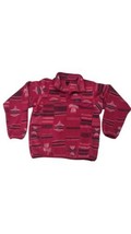 Patagonia Synchilla Snap-T Fleece Jacket Pullover Girls 2XL XXL Pink Turtle Bird - £19.73 GBP