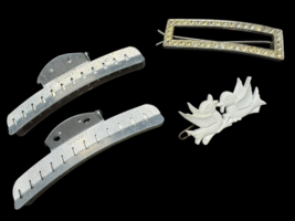 Vintage Hair Clip Lot Goody Birds Metal Rhinestones Womans Girls - $260.95 MXN