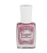 Sally Hansen Sugar Shimmer Textured Nail Color ~ Sugar Plum 01 - £11.95 GBP