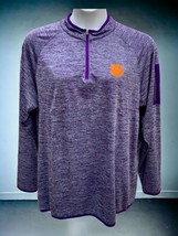Colosseum Purple Clemson Tigers Long Sleeve Pullover Athleisure Top Size Xl - £22.31 GBP