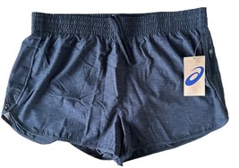 ASICS Women&#39;s Running Shorts w/ Built-in Panty Hidden Pocket Size XL Dar... - £13.37 GBP