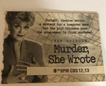 Murder She Wrote Tv Guide Print Ad Angela Lansbury Tpa16 - $5.93