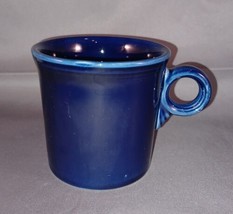 Fiesta Fiestaware Cobalt Blue Coffee Cup Ring Handled Mug - £10.99 GBP