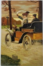 Pennsylvania You Auto be in Garland Pa Embossed Gilded c1910 Postcard O18 - £15.58 GBP