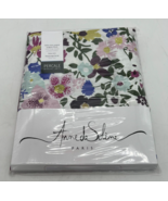 NEW Anne de Solene Paresse Percale 100% Cotton Euro Sham Floral 26x26&quot; - €29,40 EUR