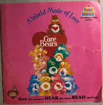 CARE BEARS World of Love (1983) Kid Stuff  softcover book with 33-1/3 RP... - £10.90 GBP