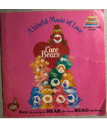 CARE BEARS World of Love (1983) Kid Stuff  softcover book with 33-1/3 RP... - £11.12 GBP