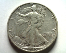 1945-D Walking Liberty Half Extra Fine Xf Extremely Fine Ef Nice Original Coin - $21.00