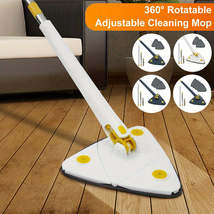 4Cloth Triangle Mop Set with 360 Rotation and HandsFree Cleaning - £11.95 GBP+