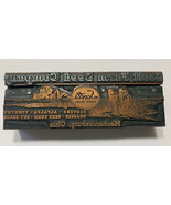 SCOTT FARM SEED CO. Vintage Printing Letterpress Printers Block Mechanic... - $33.56 CAD