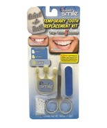 DARK WHITE INSTANT SMILE TEETH REPLACEMENT KIT fast &amp; easy Missing tooth... - $12.89 CAD