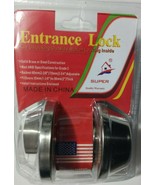 Entrance Lock Single Cylinder Deadbolt, Satin Stainless - $14.84